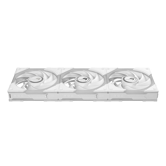 Ventilador Pc Asus Rog Eurux Gr120 Fan Argb Blanco 3in1