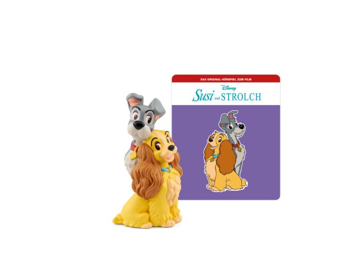 Tonies Disney - Susi Y El Vagabundo, Figura De Juguete Radio Play 11000282