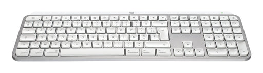 EAN 5099206114555 - Logitech Master MX Keys S for Mac teclado Oficina RF Wireless + Bluetooth AZERTY Francés Aluminio, Blanco imagen 2