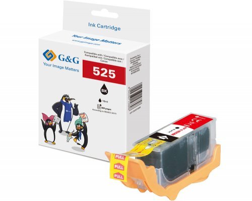 G&G Druckercartucho Compatible Con Canon Pgi-525bk 4529b001