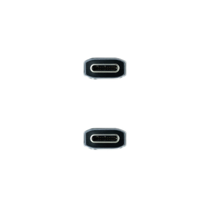 EAN 8433281012509 - Nanocable 10.01.4101-COMB cable USB USB 3.2 Gen 2 (3.1 Gen 2) USB C Negro, Gris imagen 3