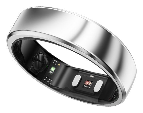 Anillo Inteligente Ringconn Gen2 Plateado Verde 11