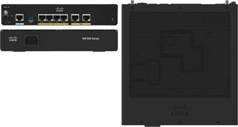 EAN 889728172110 - Cisco C921-4PLTEGB router Gigabit Ethernet Negro imagen 1