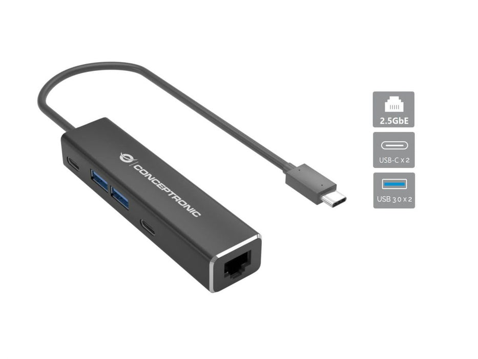 EAN 4015867234211 - Conceptronic ABBY14B base para portátil y replicador de puertos Alámbrico USB 3.2 Gen 1 (3.1 Gen 1) Type- imagen 2
