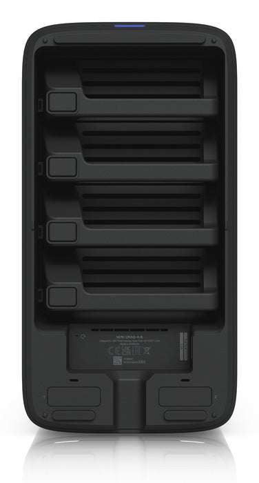 Ubiquiti Unas-4-B Unifi Nas 4x 3.5" Hdd Bays, 2.5gbe, Usb-C, Poe++ Adapter