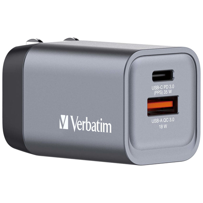 EAN 0023942322009 - Verbatim GNC-35 Universal Negro, Gris Corriente alterna Carga rápida Interior imagen 1
