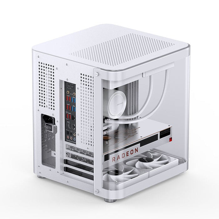 Jonsbo Tk-1 2.0 Micro-Atx Gehäuse, Temperojo Glass - Blanco