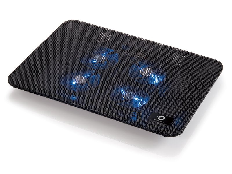 EAN 4015867190722 - Conceptronic CNBCOOLPADL4F almohadilla fría 39,6 cm (15.6") Negro imagen 1