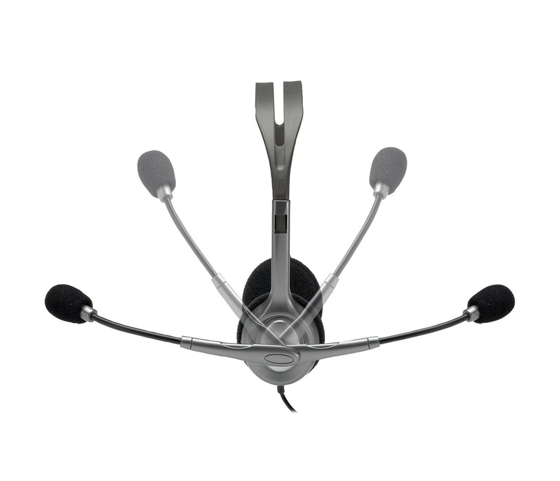 EAN 5099206022423 - Logitech 981-000271 auricular y casco Auriculares Alámbrico Diadema Oficina/Centro de llamadas Gris, Gris imagen 3