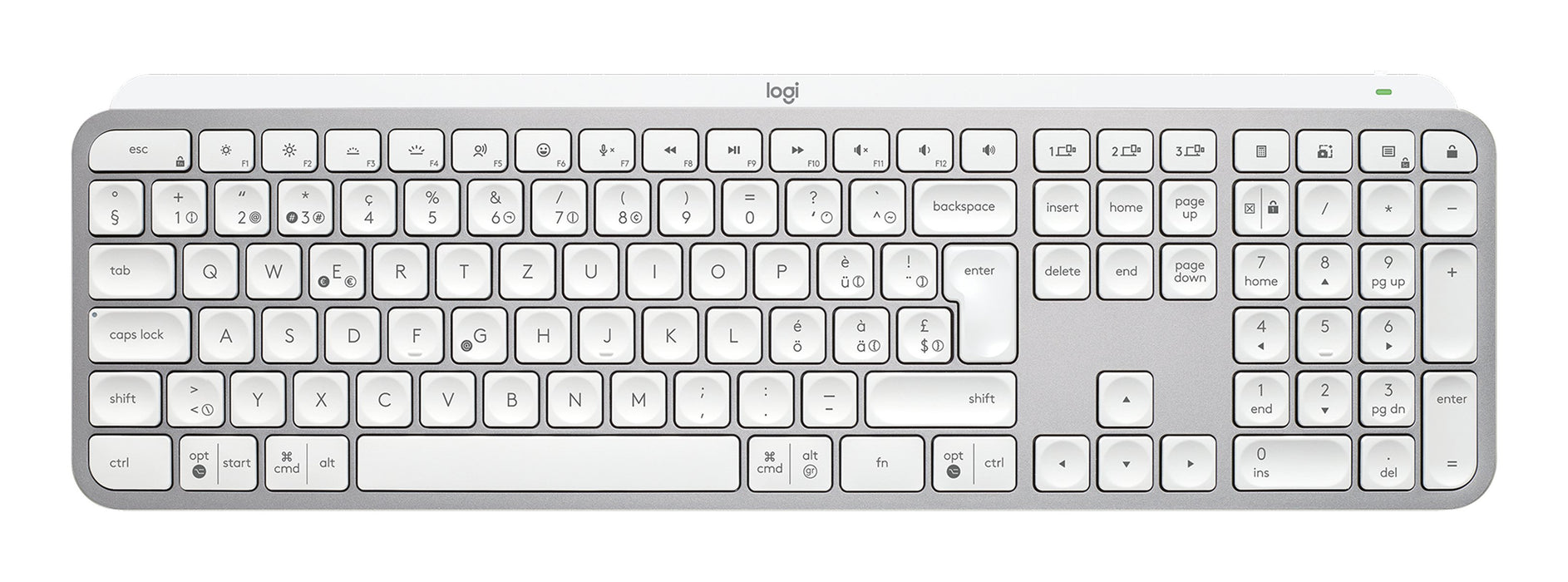 EAN 5099206112209 - Logitech 920-011572 teclado Universal Bluetooth QWERTZ Suizo Gris imagen 2