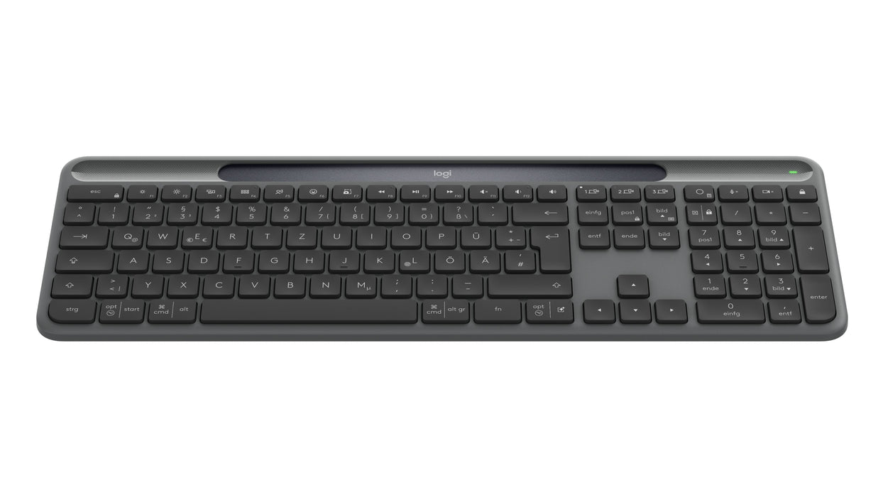 EAN 5099206132351 - Logitech Signature Slim Solar+ K980 teclado Universal RF Wireless + Bluetooth QWERTZ Alemán Grafito imagen 4