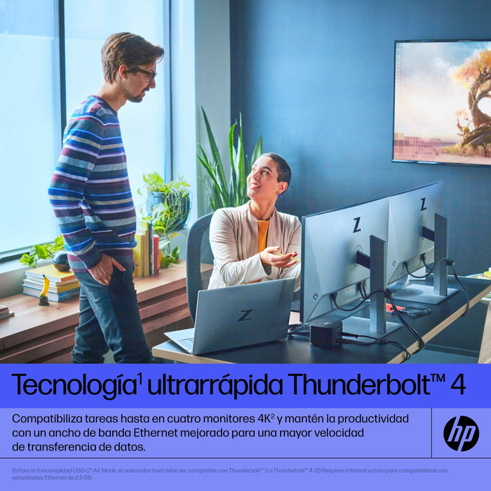 EAN 0196068757953 - HP Thunderbolt Dock 280W G4 w/Combo Cable Alámbrico Thunderbolt 4 Negro imagen 12