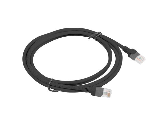 EAN 5901969406924 - Lanberg PCU6-10CC-0200-BK cable de red Negro 2 m Cat6 U/UTP (UTP) imagen 2