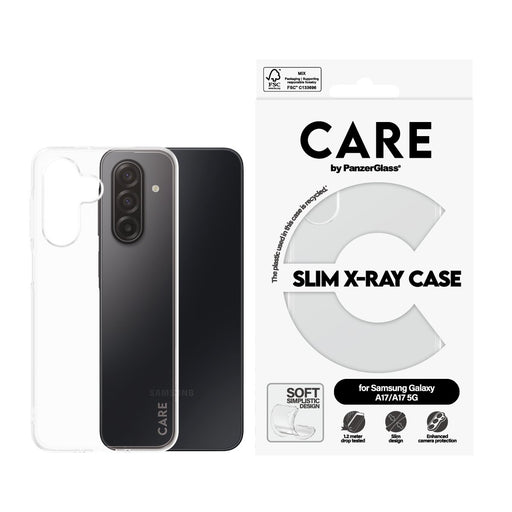 EAN 5715685031663 - PanzerGlass CARE™ by ® X-Ray Case Samsung Galaxy M17 5G | A17 4G | A17 5G funda para teléfono móvil Trans imagen 2