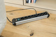 EAN 4007123677405 - Brennenstuhl 1391030800 base múltiple 3 m 8 salidas AC Interior Negro, Plata imagen 8