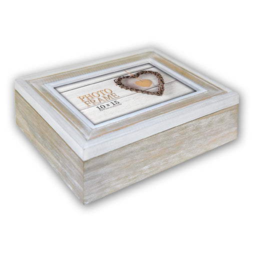 EAN 8020912066996 - ZEP EZ599 caja de almacenaje Rectangular MDF, Madera Blanco, Madera imagen 1