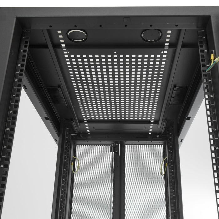 Startech.Com Rk2537bkm Armario Rack 25u Rack O Bastidor Independiente Negro