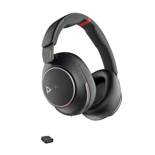 EAN 0196786456640 - HP Poly Voyager Surround 85 UC Microsoft Teams Certified USB-C Headset +USB-C/A Adapter +Charging Stand I imagen 2