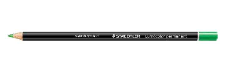 Marcador En Seco Staedtler Permanente Verde 12 Piezas