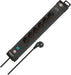 EAN 4007123694556 - Brennenstuhl 1951160608 base múltiple 3 m 6 salidas AC Interior Negro imagen 1