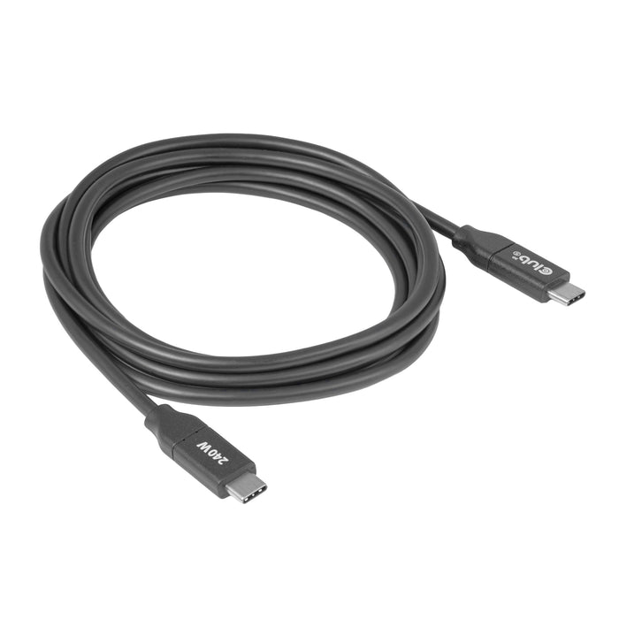 Club3d Usb-C Sicherheitsladecable 240w 2m M M