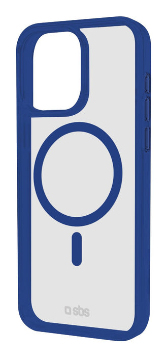 EAN 8018417482410 - SBS TEMAGCOLIP1667PB funda para teléfono móvil 17,5 cm (6.9") Azul, Transparente imagen 1