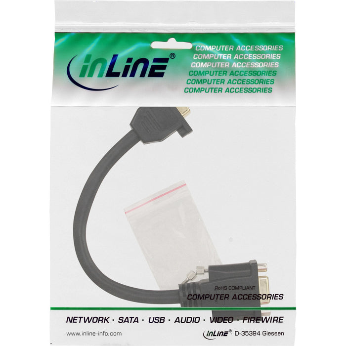 Adaptador Inline Vga 15 Pines Vga Hembra A Hembra 0.2m