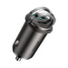 EAN 6941237136404 - JOYROOM C-A35 cargador de dispositivo móvil Universal Gris Encendedor de cigarrillos Carga rápida Auto imagen 1