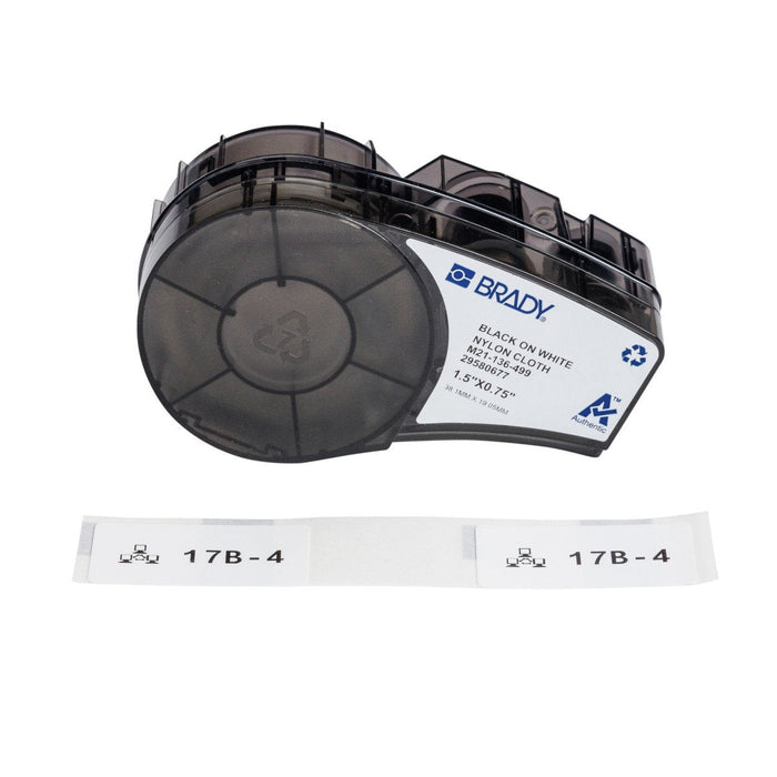 Nylon Cloth Labels For M210  And M211 Portable Label