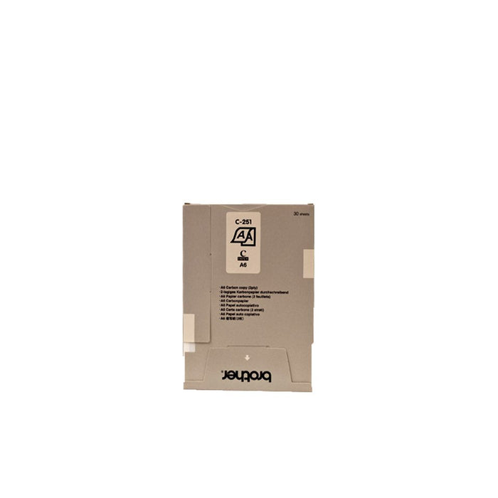 Pack De Papel Termico Brother C211s A6 10 Unidades 30 Hojas Unidad