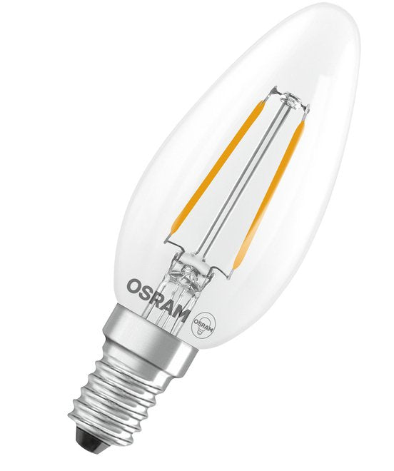 Osram Led Lámpara Retrofit Classic B 25 E14 2,5 W Transparente, 1 Unidades