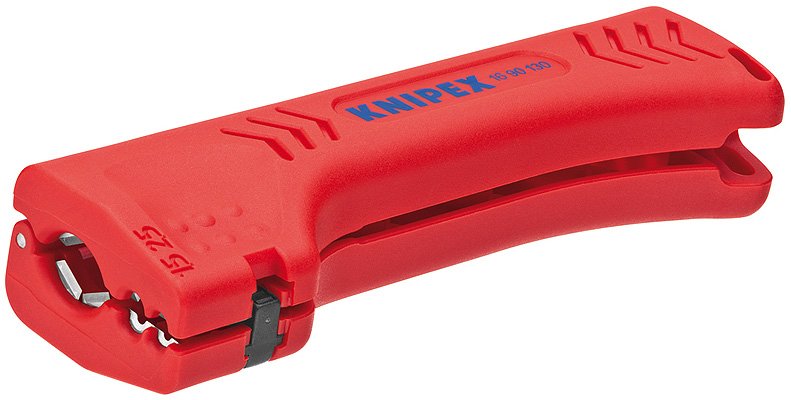 EAN 4003773076940 - Knipex 16 90 130 SB pelacable Rojo imagen 1