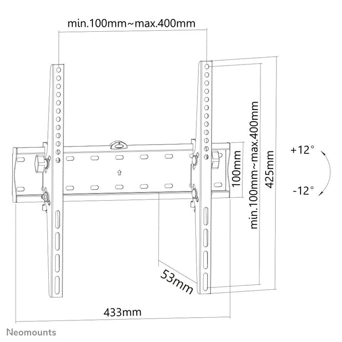 EAN 8717371448394 - Neomounts FPMA-W350BLACK soporte para TV 139,7 cm (55") Negro imagen 15