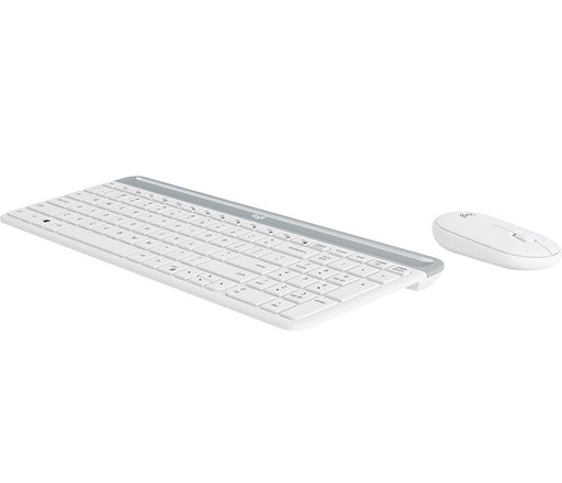 EAN 5099206086616 - Logitech 920-009205 teclado Ratón incluido Universal RF inalámbrico QWERTY Internacional de EE.UU. Blanco imagen 2
