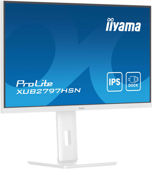 EAN 4948570124992 - iiyama ProLite XUB2797HSN-W2 pantalla para PC 68,6 cm (27") 1920 x 1080 Pixeles Full HD LED Blanco imagen 5