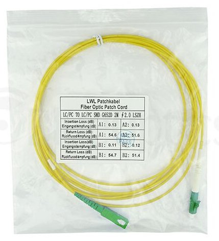 EAN 4063232609904 - BlueOptics SFP2122BU5MM Cable de fibra óptica e InfiniBand 5 m LC SC Amarillo imagen 8