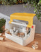 EAN 4002432126194 - Leitz 61250019 caja de almacenaje Rectangular Acrilonitrilo butadieno estireno (ABS) Blanco, Amarillo imagen 3