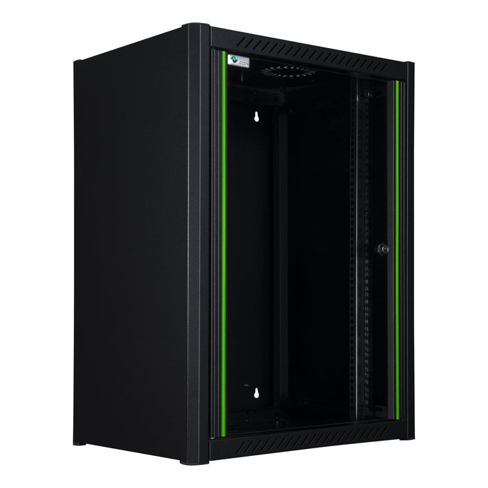 EAN 5420016846853 - LOGON RWM16U45BL armario rack 16U Bastidor de pared Negro imagen 1