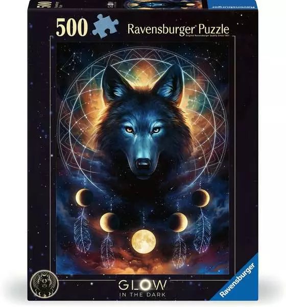 Puzzle Lobo Brillante 500 Piezas