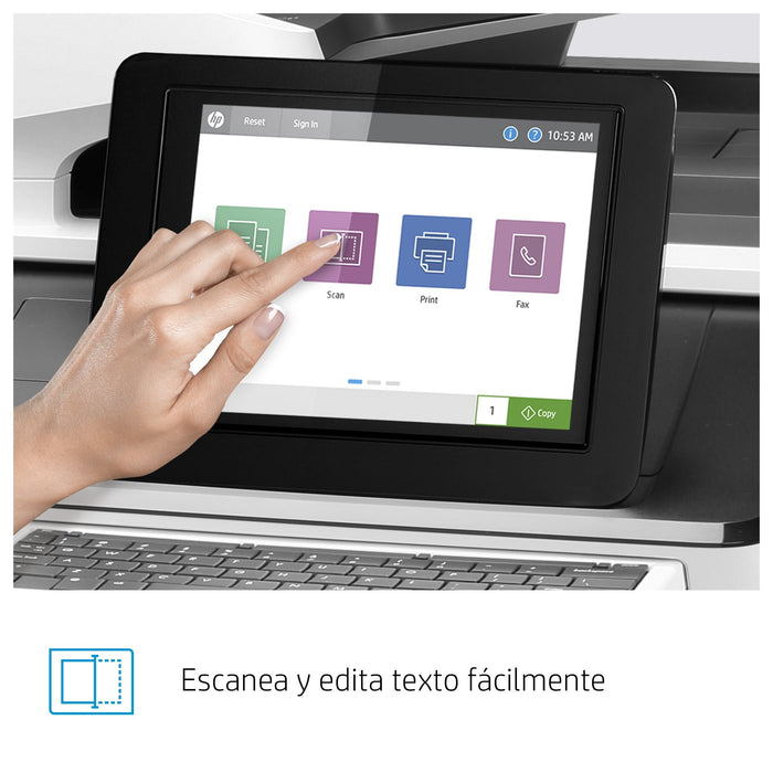 EAN 0193424432233 - HP Color LaserJet Enterprise Flow MFP M776z Laser A3 1200 x 1200 DPI 46 ppm Wifi imagen 6