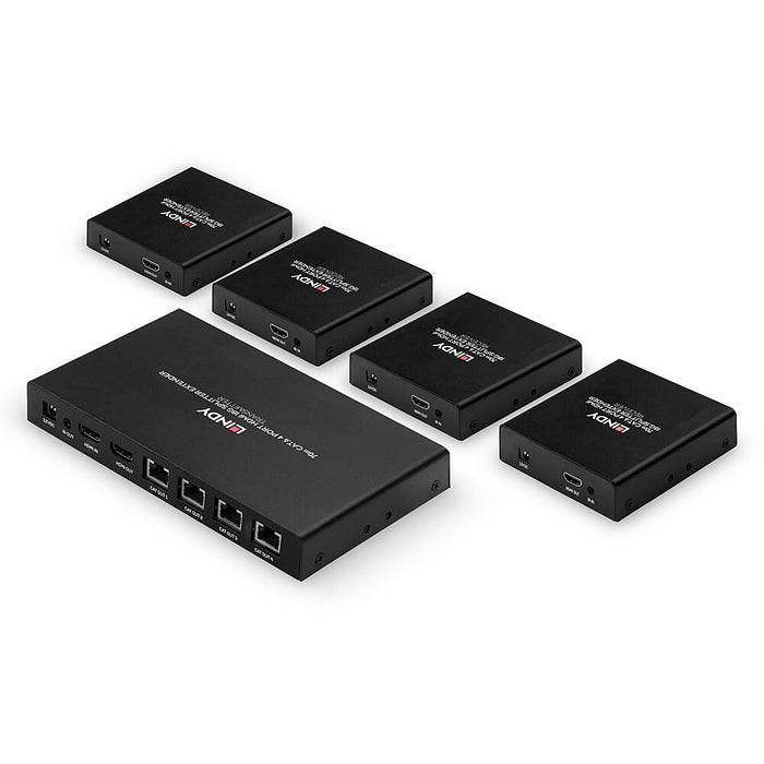 EAN 4002888382625 - Lindy 38262 extensor audio/video Transmisor y receptor de señales AV Negro imagen 2