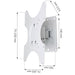 EAN 8054529023875 - Techly ICA-LCD 2900WH soporte para TV 94 cm (37") Blanco imagen 4