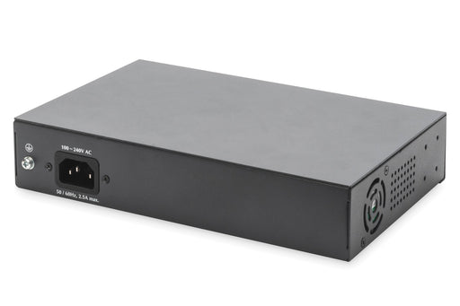 EAN 4016032467380 - Digitus DN-95140 switch No administrado Gigabit Ethernet (10/100/1000) Energía sobre Ethernet (PoE) Negro imagen 2