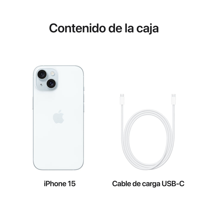 EAN 0195949037436 - Apple iPhone 15 15,5 cm (6.1") SIM doble iOS 17 5G USB Tipo C 256 GB Azul imagen 9