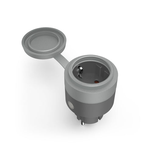 EAN 4047443496614 - Hama Outdoor toma de corriente Tipo E Gris imagen 2