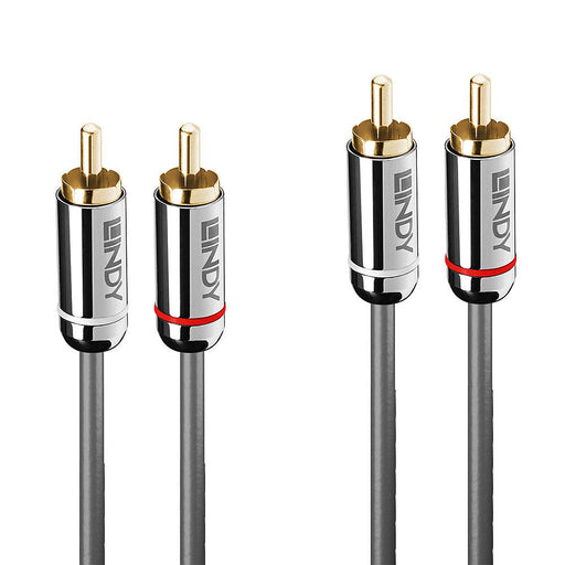 EAN 4002888353489 - Lindy 35348 cable de audio 5 m 2 x RCA Antracita imagen 1