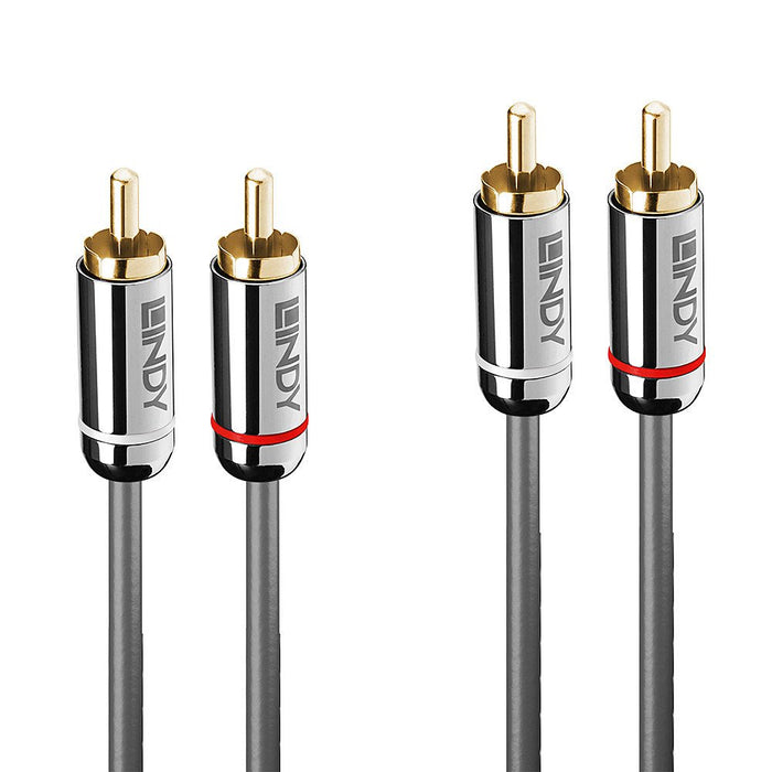 EAN 4002888353458 - Lindy 35345 cable de audio 1 m 2 x RCA Antracita imagen 1