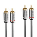 EAN 4002888353458 - Lindy 35345 cable de audio 1 m 2 x RCA Antracita imagen 1
