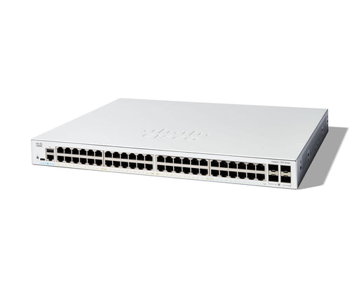 EAN 0889728522007 - Cisco C1300-48T-4G switch Gestionado L2/L3 Gigabit Ethernet (10/100/1000) Blanco imagen 1