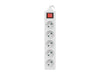 EAN 5901969415513 - Lanberg PS1-05E-0300-W base múltiple 3 m 5 salidas AC Interior / exterior Blanco imagen 4